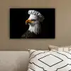Arend -Amerika - Koksmuts - Vogel - Stoer canvas 2cm klein -sfeer3