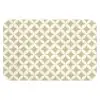 Symmetrisch - Motief - Beige Badmat klein 997 -3d