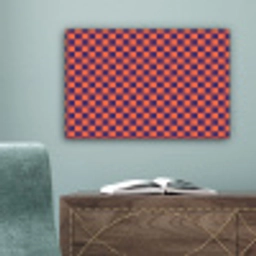Patroon - Klassiek - Paars canvas 2cm klein 34 -sfeer4
