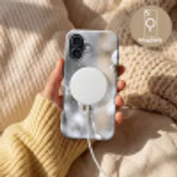 Roodborstje - Gedroogde bloem - Sneeuw - Winter - Vertederend Toughcase MagSafe Apple iPhone 17 klein -USP_MagsafeV