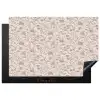 Patroon - Bloemen - Paars Inductie beschermer vinyl 3mm klein 276 -3d
