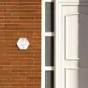 Grijze patronen - Sierlijk Naambord Hexagon klein -sfeer3-hexagon-XS