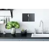 Zilver - Metaal - Lepel Muursticker klein -keuken
