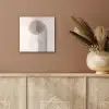 Minimalistisch - Cirkel - Lichtgrijs aluminium wit klein -sfeer4