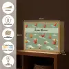 Dino - Oranje - Patroon - Wolken Light Box met batterij (Wandlamp kind) middel -USP_websiteoverzichtNL