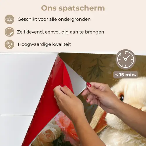 Konijn - Paaseieren - Stilleven keuken achterwand spatscherm klein -spatscherm_NL