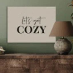 Beige - Winter - Quote - Cozy PET vilt klein -sfeer2