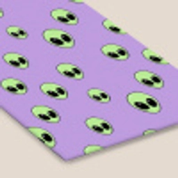 Alien - Retro - Lila fotolijst zwart zonder passe partout klein 224 -zsfeer6