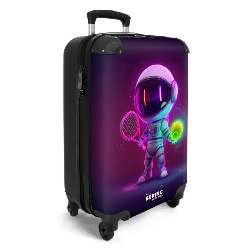 Space tennis Koffer - NBS - Handbagage middel -productfoto_3d