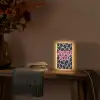 Panterprint - Zwart - Neonletters - Roze Light Box met kabel (Tafellamp) klein -sfeer4