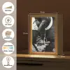 Paard - Sport - Zwart - Wit Light Box met kabel (Tafellamp) klein -USP_websiteoverzichtDE