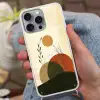 Planten - Abstract - Vormen Hoesje iPhone 16 Pro Max met koord klein -sfeer3