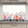 Bloementuin - Kleurrijk - Eieren keuken achterwand spatscherm klein -3d_website
