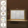 Grijs - Betonlook - Industrieel Light Box met kabel (Tafellamp) klein -USP_websiteoverzichtNL