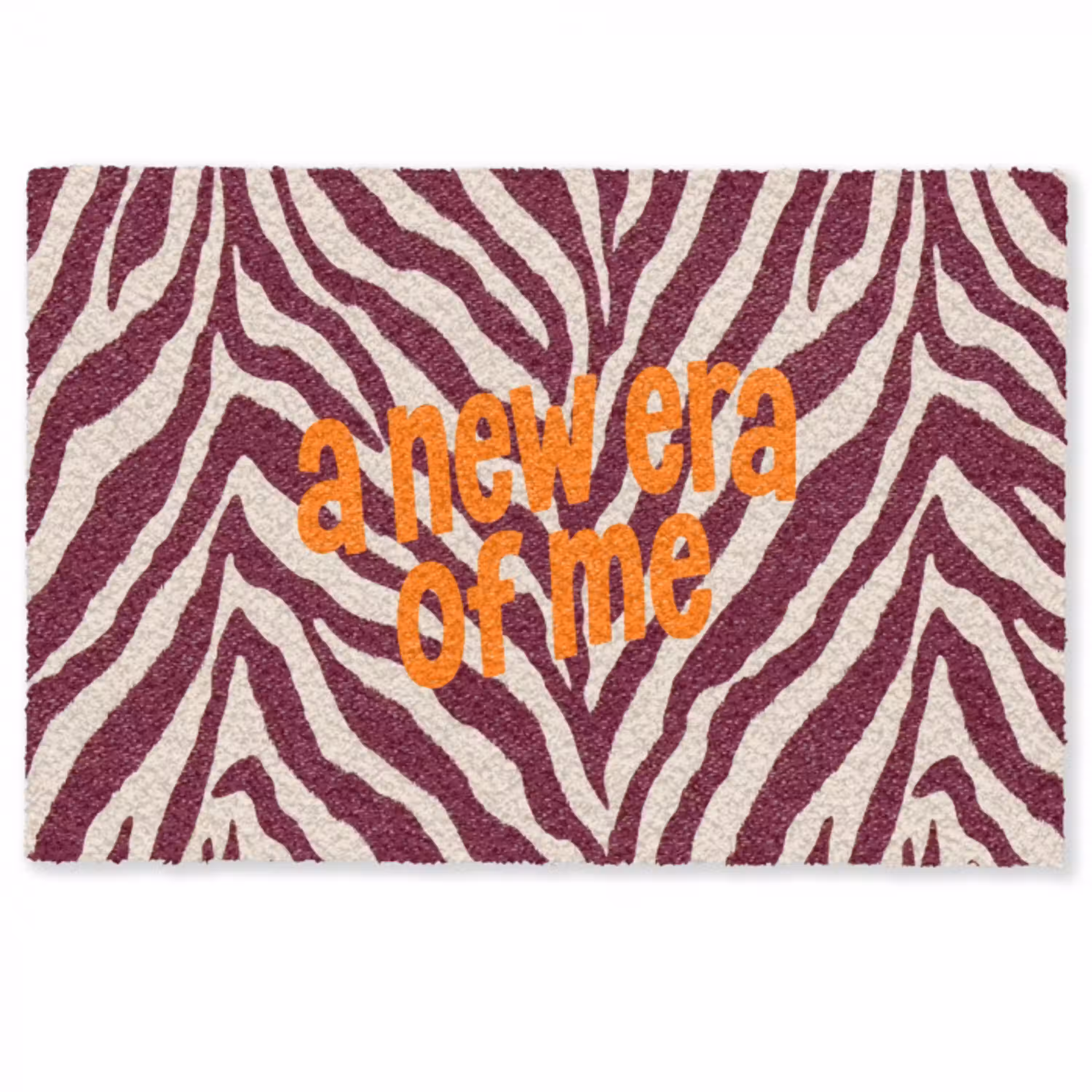 New era - Bordeaux - Zebraprint Deurmat klein -zkaufland3d