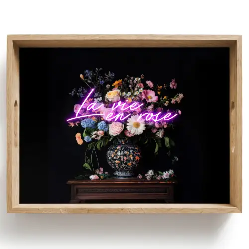 Neon - Vaas - Bloemen Dienblad Rechthoek middel -z3d_shopping