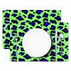 Panterprint - Blauw - Groen Placemat vinyl groot 368 -zzsfeer2_Kitchenyeah-website