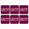 Cherish every moment - Cocktailglas - Bordeaux onderzetter kurk middel -3d