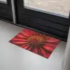 Close up - Bloem- Rood Deurmat klein -sfeer2