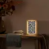 Modern - Organisch - Zwart Light Box met kabel (Tafellamp) klein 925 -sfeer4