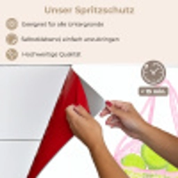 Netzakje - Roze - Illustratie - Limoenen keuken achterwand spatscherm klein -spatscherm_DE