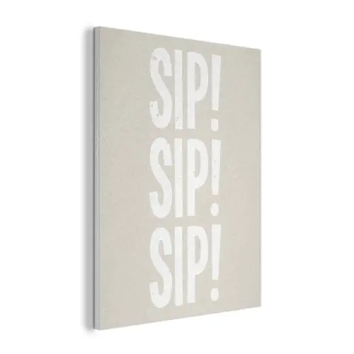 Vintage - Decoratie - Japandi - Wit PET vilt klein -3d