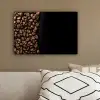 Koffiebonen - Zwart - Eenvoudig canvas 2cm klein -sfeer3