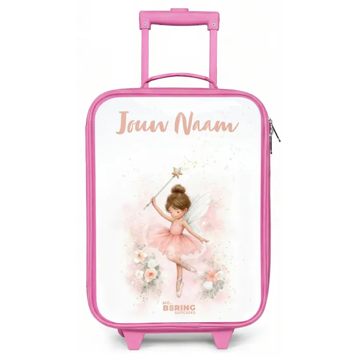 Ballerina fee in roze Kinderkoffer - Roze klein -zz3dotto