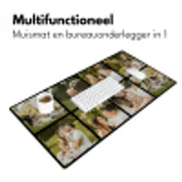 Fotocollage - 8 afbeeldingen Muismat XXL klein -sfeer4