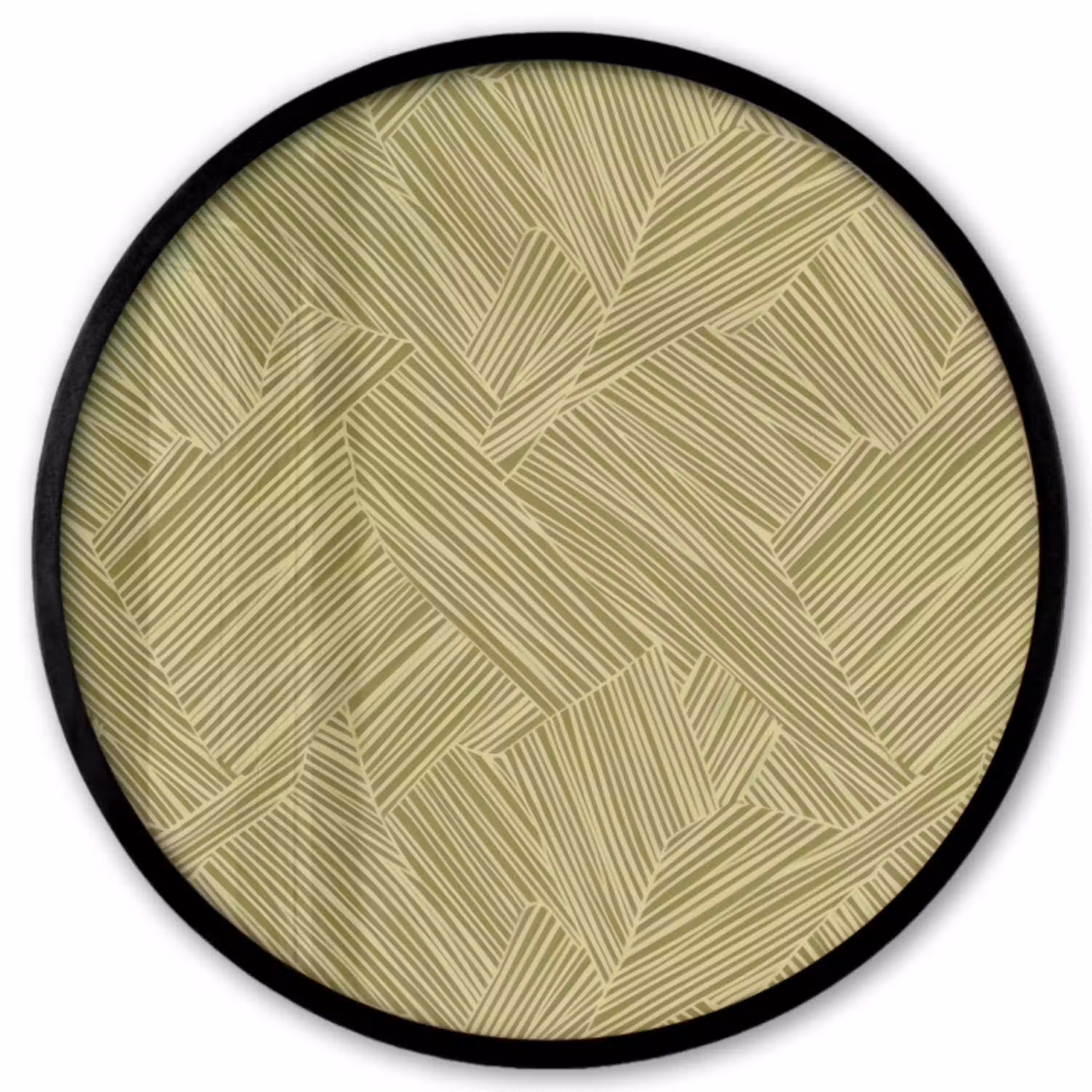 Abstract - Modern - Groen Fotolijst rond zonder passe partout klein 856 -3d