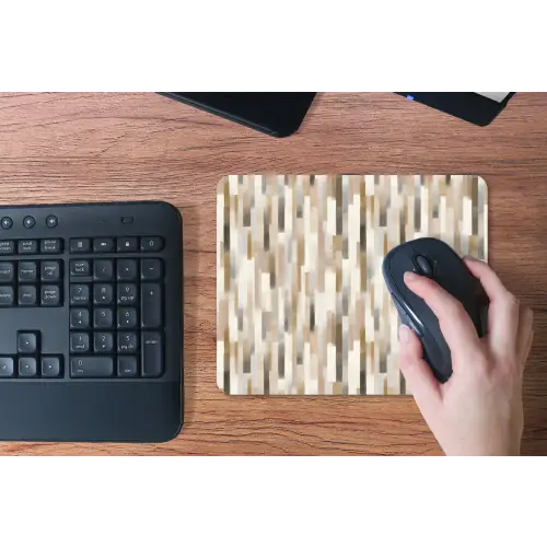 Abstract - Patroon - Kwaststreken muismat rubber klein 262 -toetsenbord