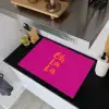 Oh la la - Roze - Oranje - Minimalistisch Inductie beschemer met haakjes klein -sfeer1