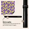 Bananen - Bladeren - Paars Inductie beschermer vinyl 3mm middel 274 -zzzzzzz-induclip_NL