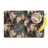 Bloemen - Bladeren - Donker - Patroon Placemat vinyl groot 368 -zzzproduct_Kitchenyeah-website