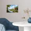 Zwaan - Bomen - Rust poster papier klein -sfeer3
