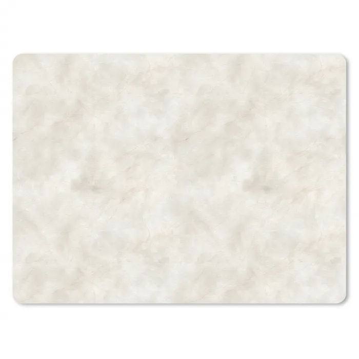Crèmebeige - Marmer - Aders muismat rubber klein 262 -3d