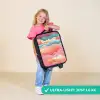 Abstracte golven Kinderkoffer - Zwart klein -sfeer2_UK