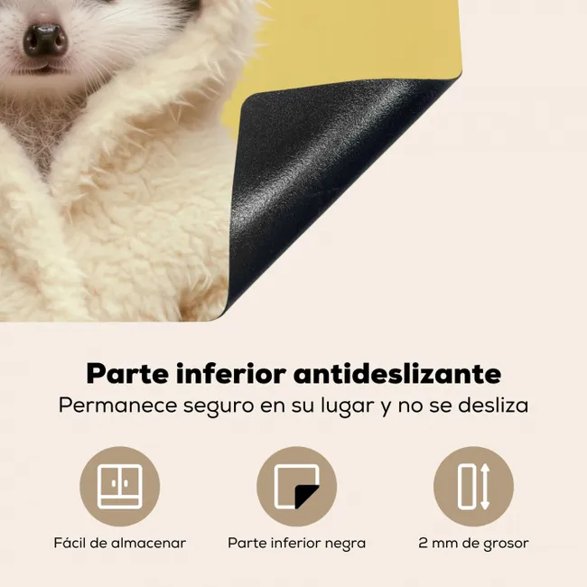 Egel - Paashaas - Kostuum Inductie beschermer vinyl 3mm middel -zzsfeer4_SP