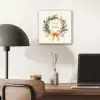 Kerstkrans - Kerst - Goud - Beige aluminium wit klein -sfeer5