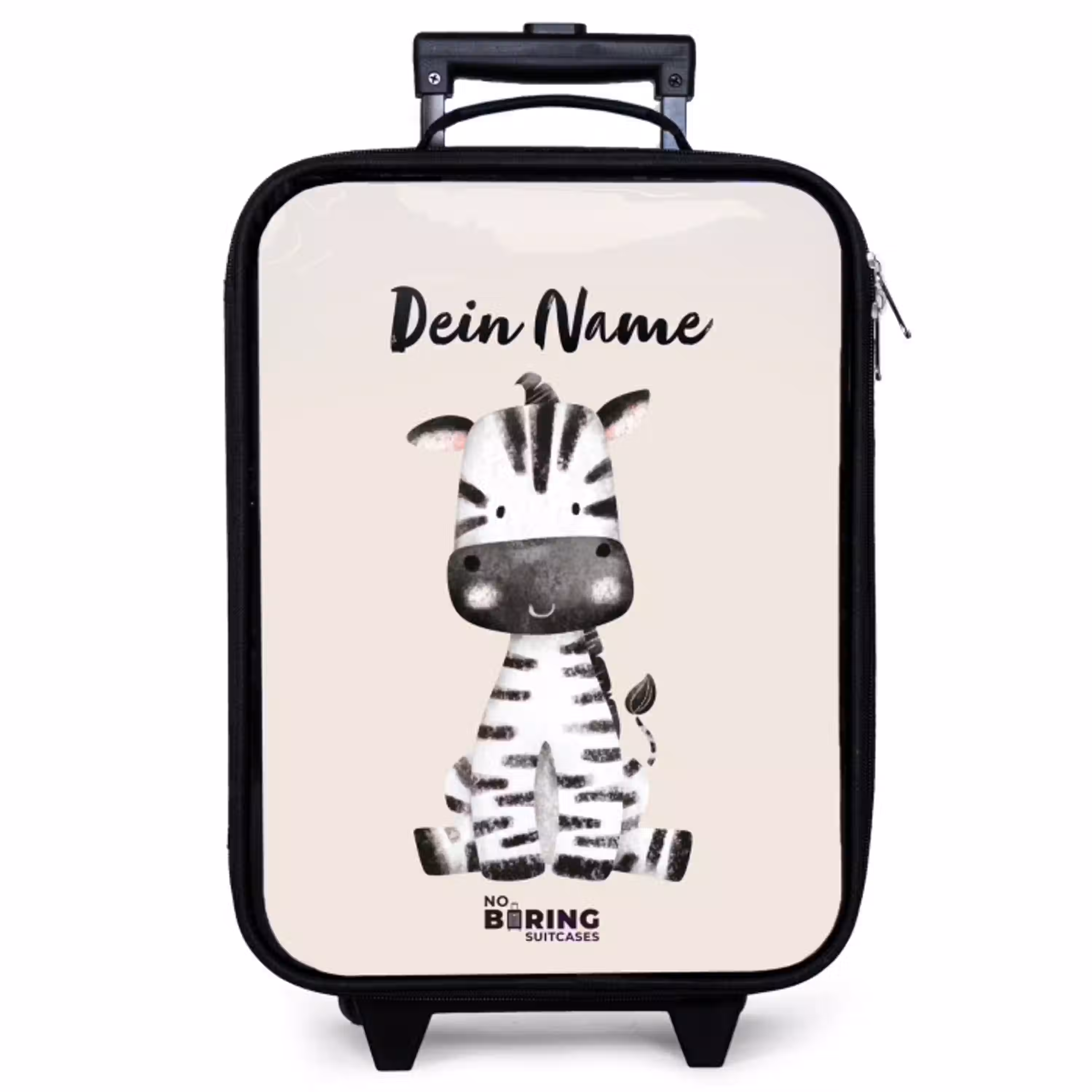 Zoë Zebra Kinderkoffer - Zwart klein -zzz_website3d