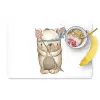 Beer - Dier - Bosdieren Placemat vinyl groot -zzzproduct_Kitchenyeah-website