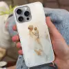 Kind - Moeder - Waterverfschilderij Hoesje iPhone 16 Pro Max met koord klein -sfeer3