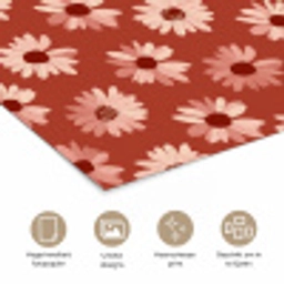 Madelief - Retro - Terracotta poster papier klein 62 -closeup_NL
