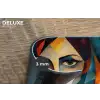 Portret - Abstract - Vormen Placemat vinyl groot -closeup