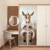 Ezel - WC - Grappig - Badjas - Dier deurposter klein -sfeer3