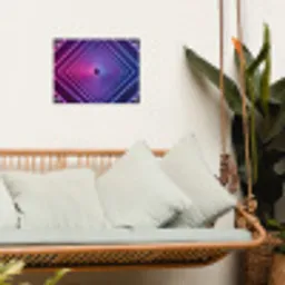 Driedimensionaal - Tunnel - Ruimte tuinposter los doek klein -sfeer7