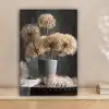 Bloemzaden - Paardenbloem- Vaas - Stilleven - Boeket canvas 2cm klein -sfeer1