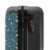 Terrazzo patroon groen met pastel NBS - Handbagage koffer - Volwassenen Unisex middel -slot