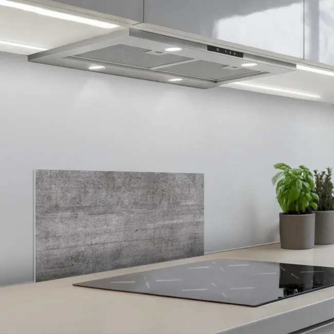 Verweerd Betonnen Doek keuken achterwand spatscherm klein -3d_schuin
