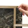 Zwart - Marmer - Goud - Nerf Light Box met batterij (Wandlamp) middel 907 -USP_websiteprintNL